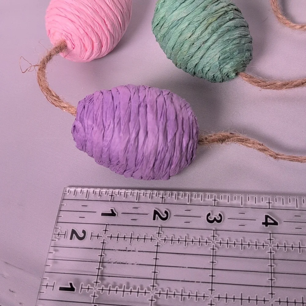 Cotton & Co Pastel Easter Egg 6 Foot Garland